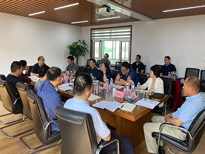 歷城區領導一行蒞臨我司生產基地座談交流環境保護工作
