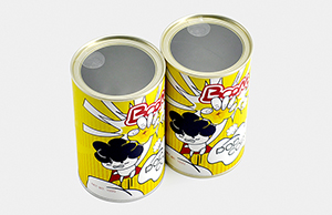 休閑食品可以使用圓筒紙罐嗎？